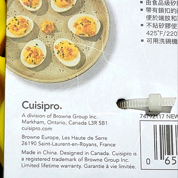 NWT Cuisipro Silicone Egg Sling - Picture 3 of 7